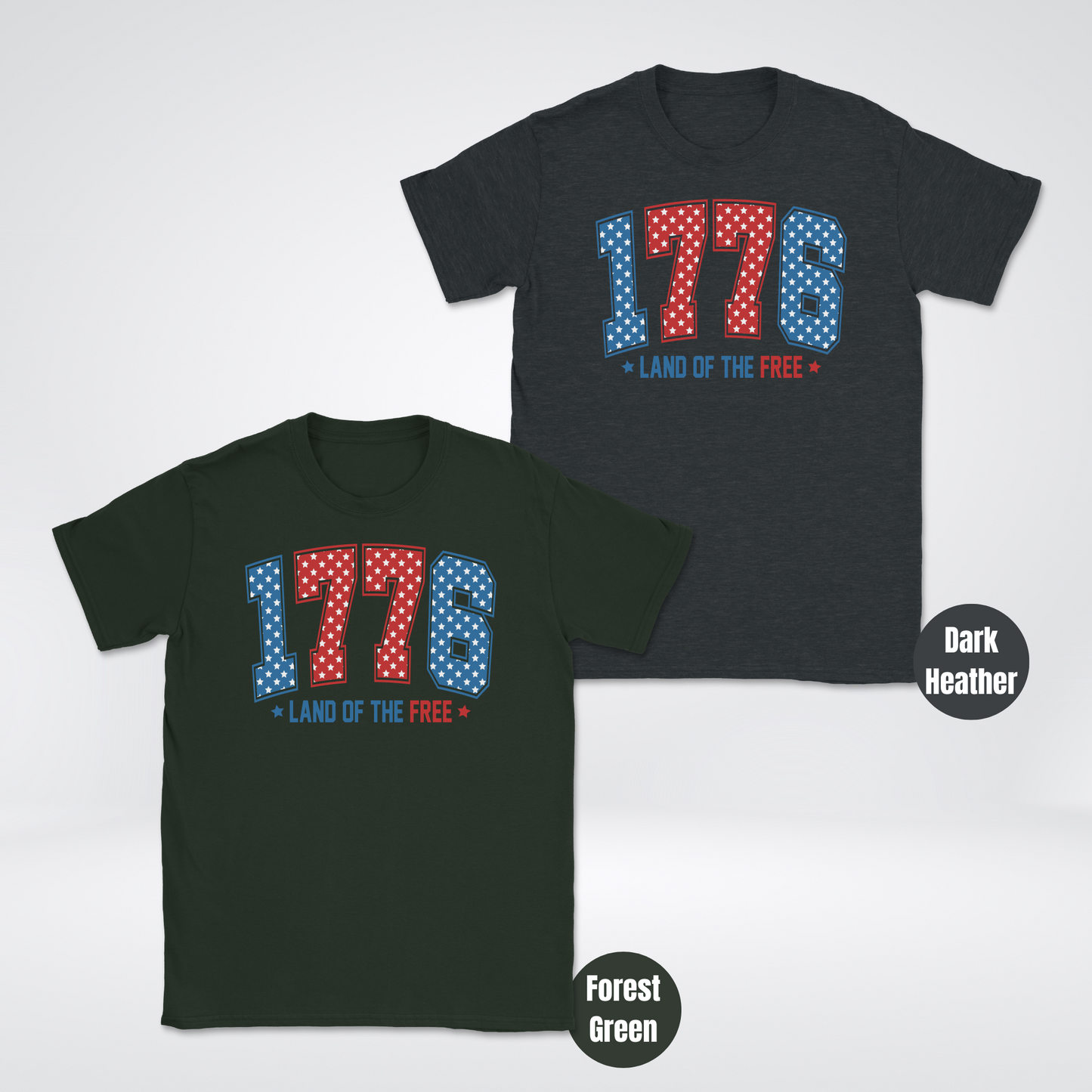 1776 Land Of The Free T-Shirt