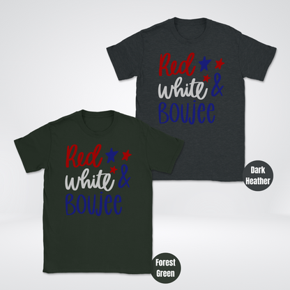 Red White & Boujee Unisex Softstyle T-Shirt