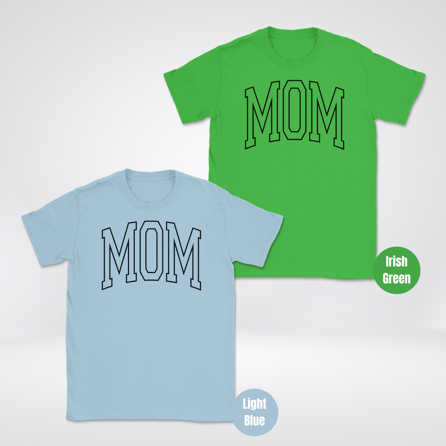 Mom Outline Unisex Softstyle T-Shirt