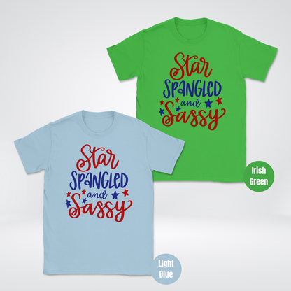 Star Spangled & Sassy Unisex Softstyle T-Shirt