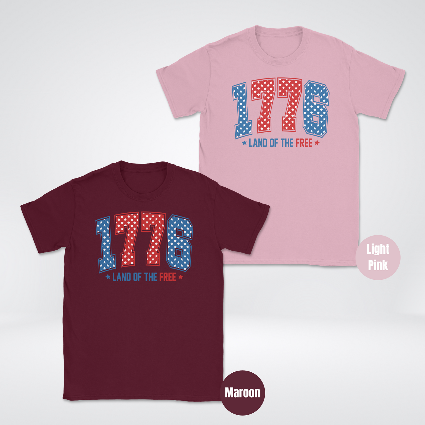 1776 Land Of The Free T-Shirt