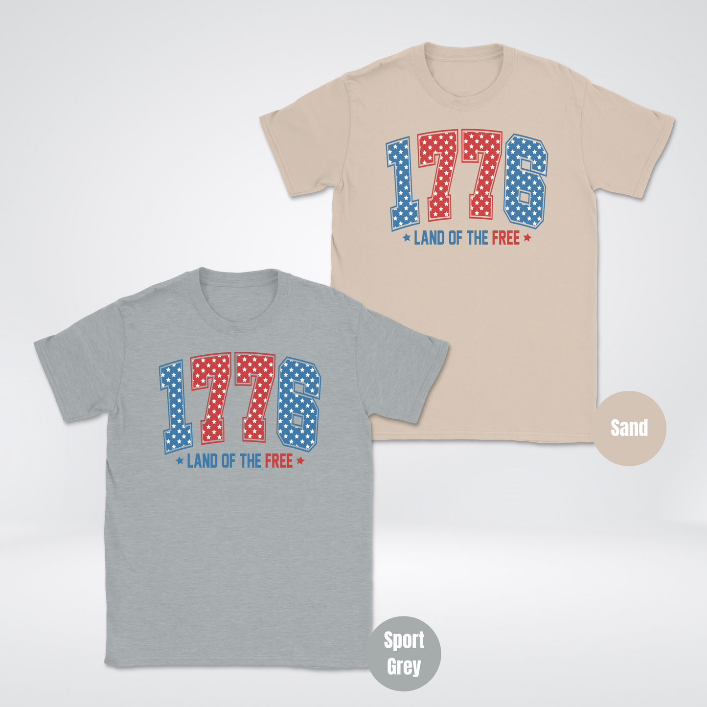 1776 Land Of The Free T-Shirt