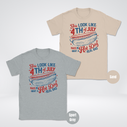 Hot Dog Real Bad Unisex Softstyle T-Shirt