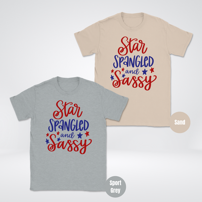 Star Spangled & Sassy Unisex Softstyle T-Shirt