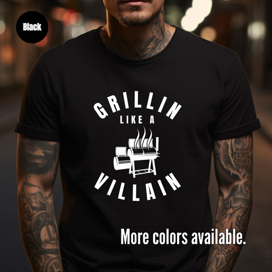 Grillin Like A Villain Unisex Softstyle T-Shirt