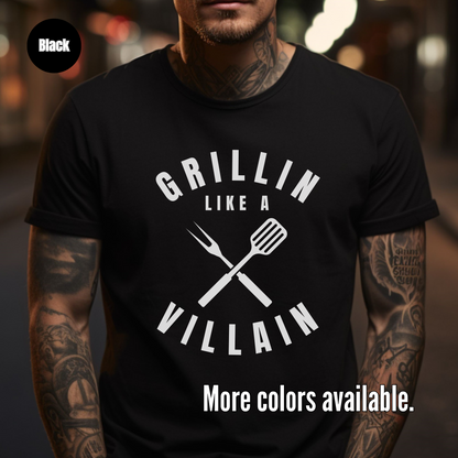 Grillin Like A Villain 2 Unisex Softstyle T-Shirt