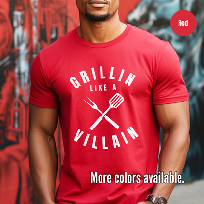 Grillin Like A Villain 2 Unisex Softstyle T-Shirt