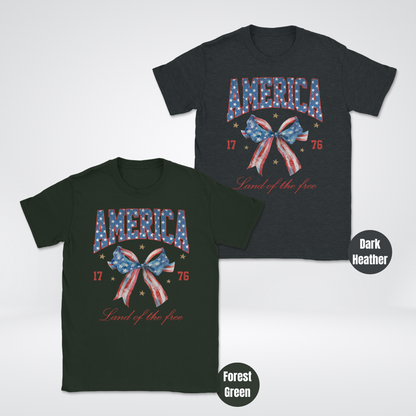 America Land Of The Free 1776 Unisex Softstyle T-Shirt