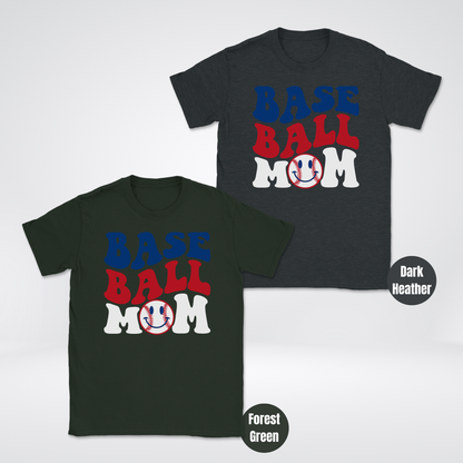 Baseball Mom Unisex Softstyle T-Shirt