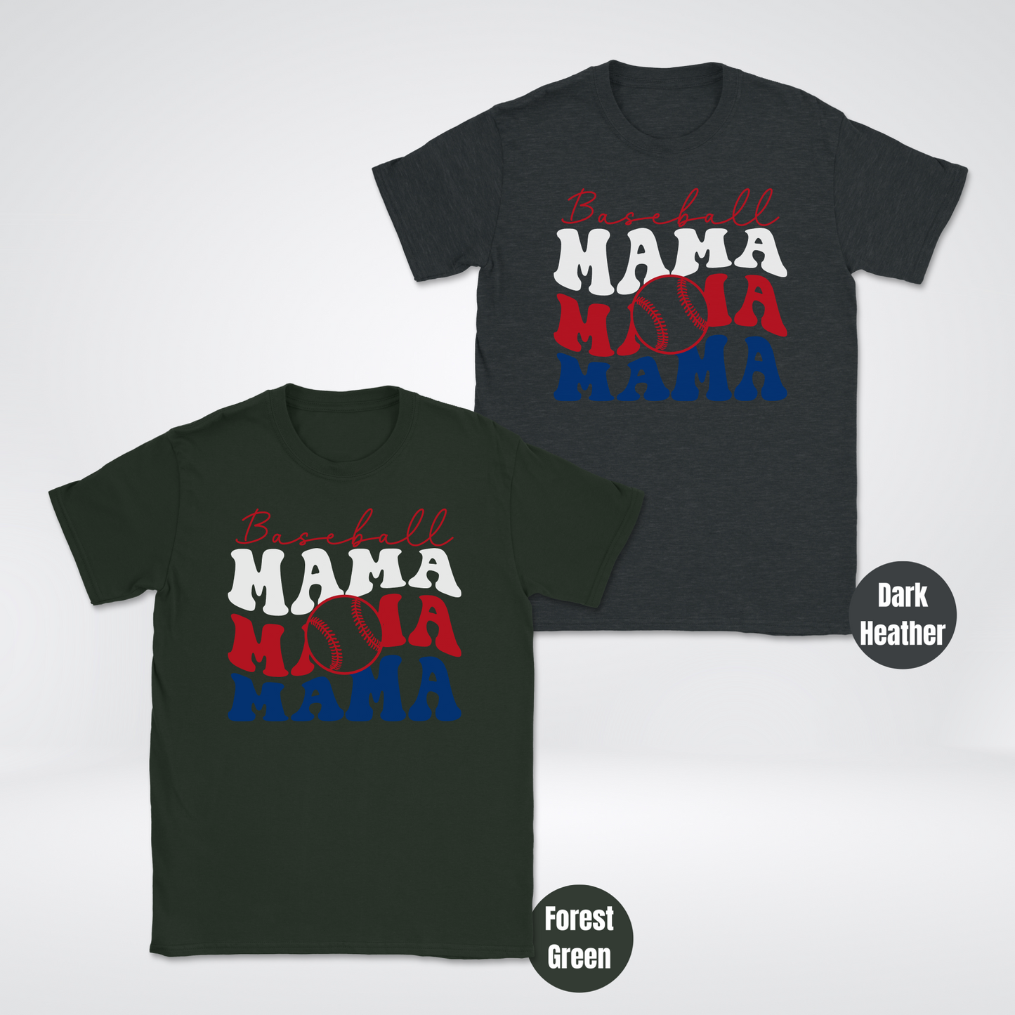 Baseball Mama Unisex Softstyle T-Shirt