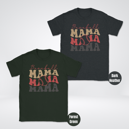 Baseball Mama Unisex Softstyle T-Shirt