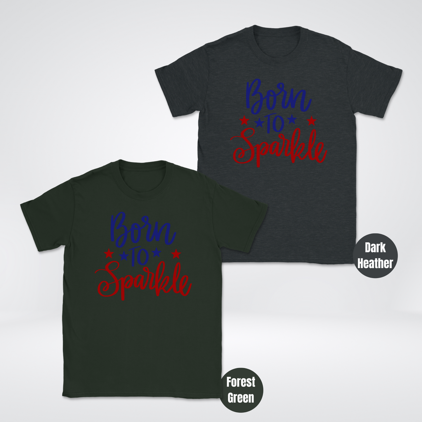 Born To Sparkle Unisex Softstyle T-Shirt