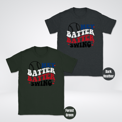 Hey Batter Batter Swing Unisex Softstyle T-Shirt