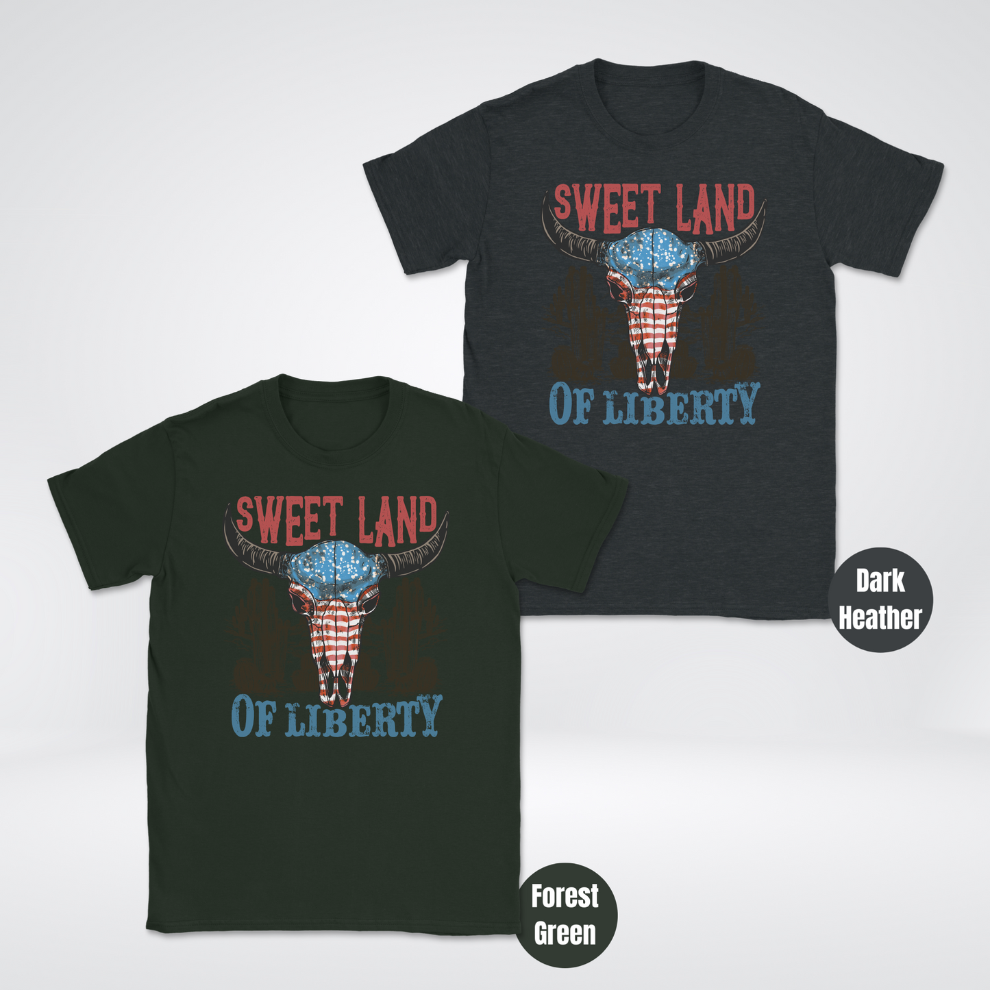 Sweet Land Of Liberty Unisex Softstyle T-Shirt