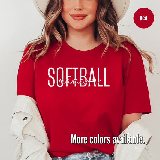 SOFTBALL mama T-Shirt
