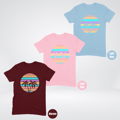 Retro Sunset Softstyle T-Shirt