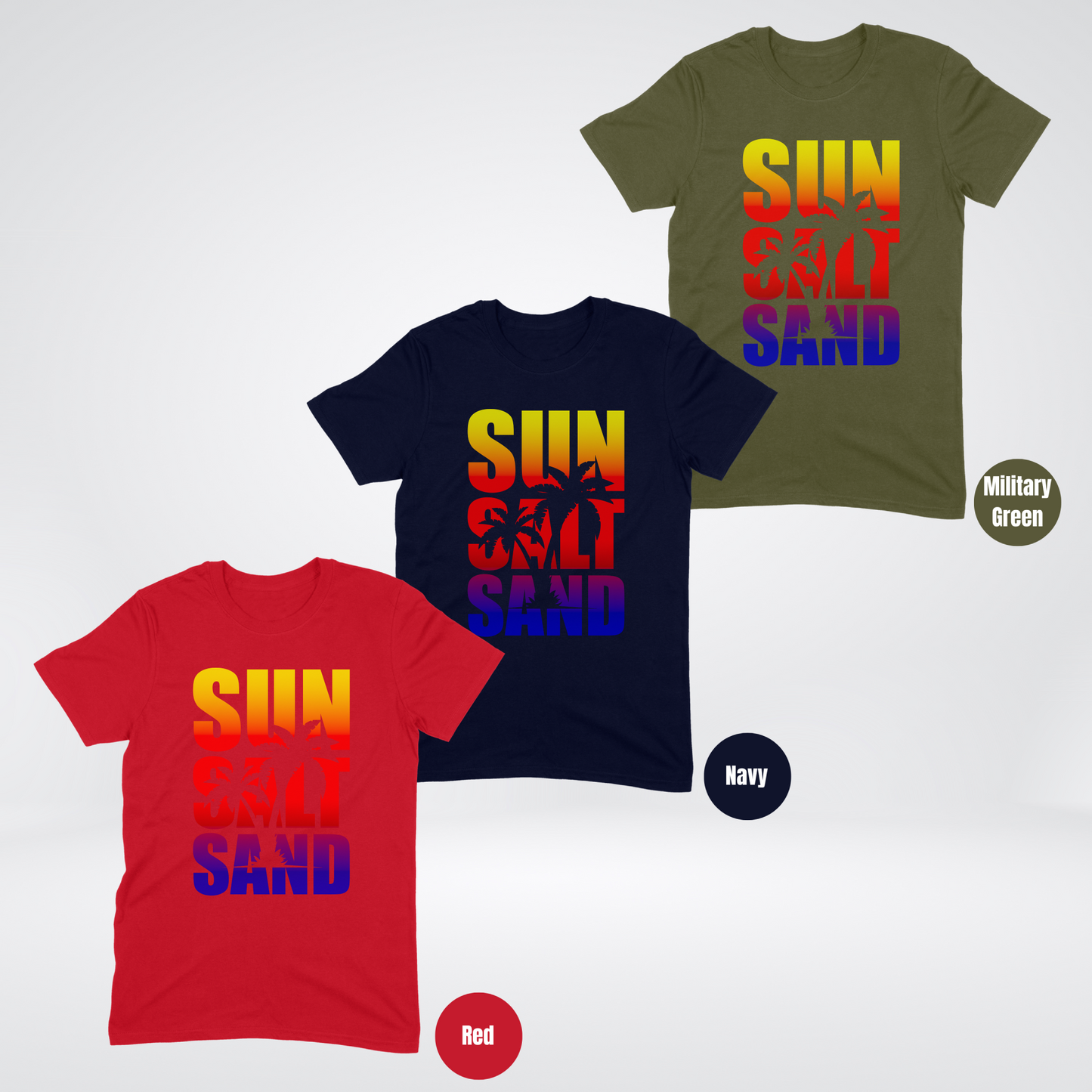 Sun Salt Sand 2 Unisex Softstyle T-Shirt