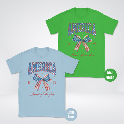 America Land Of The Free 1776 Unisex Softstyle T-Shirt