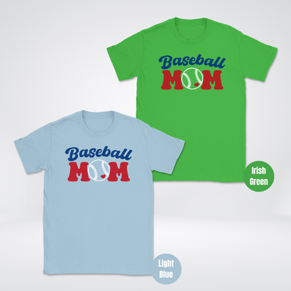 Baseball Mom Unisex Softstyle T-Shirt