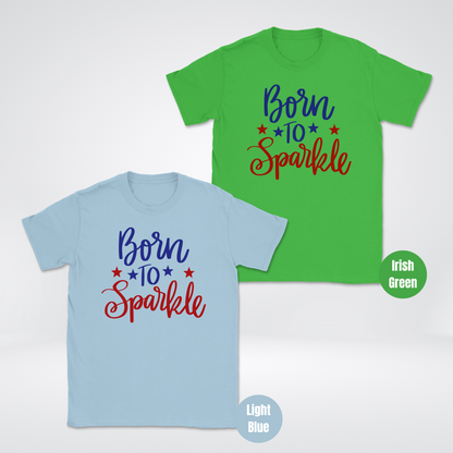 Born To Sparkle Unisex Softstyle T-Shirt