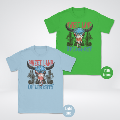 Sweet Land Of Liberty Unisex Softstyle T-Shirt