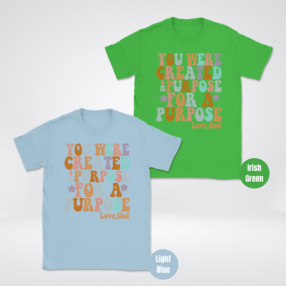 You Were Created On Purpose For A Purpose Unisex Softstyle T-Shirt
