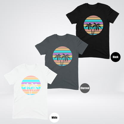 Retro Sunset Softstyle T-Shirt