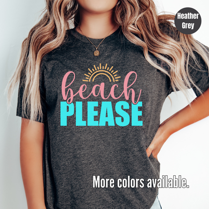 Beach Please Softstyle T-Shirt