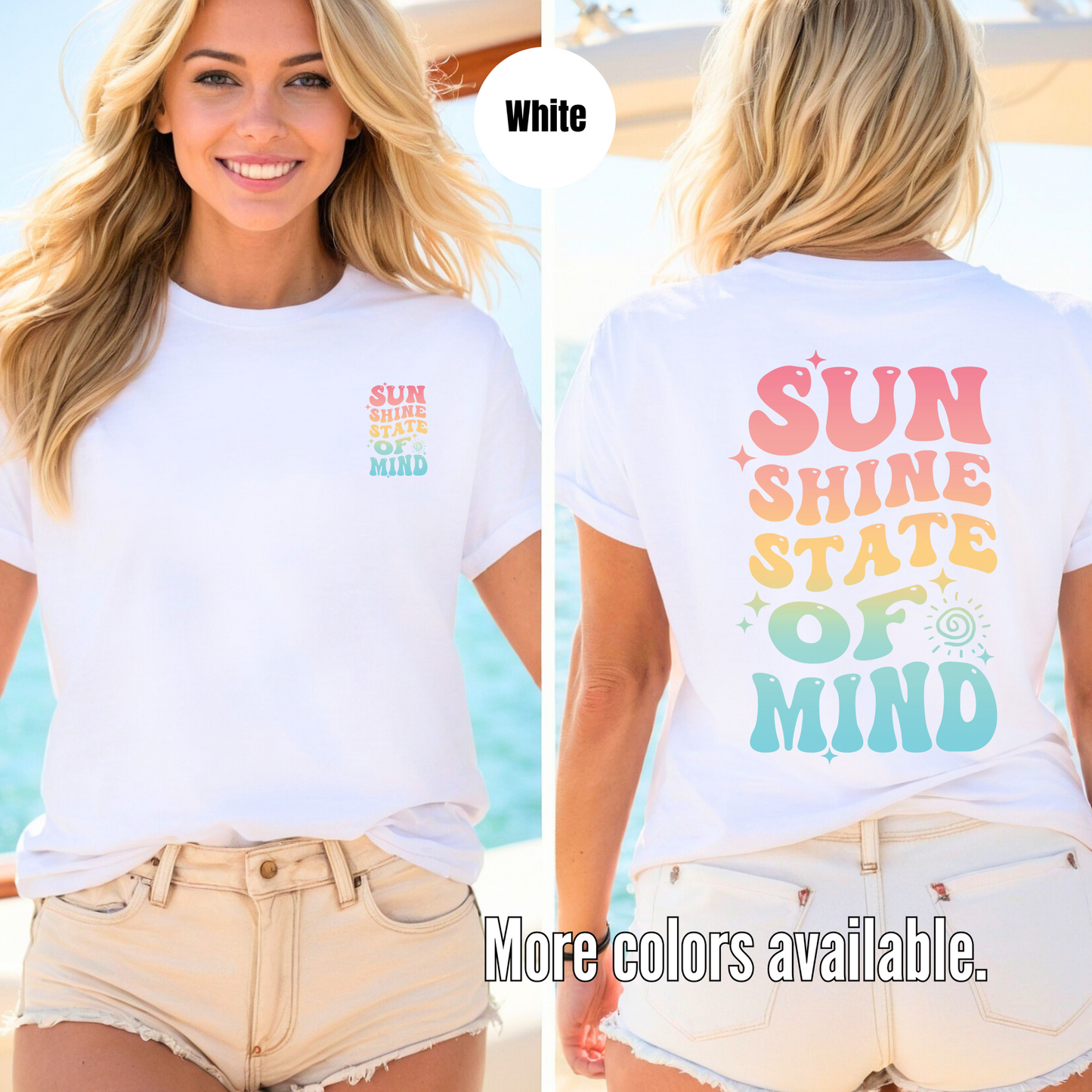 Sun Shine State Of Mind Softstyle T-Shirt