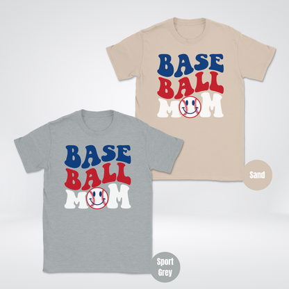 Baseball Mom Unisex Softstyle T-Shirt