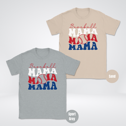 Baseball Mama Unisex Softstyle T-Shirt