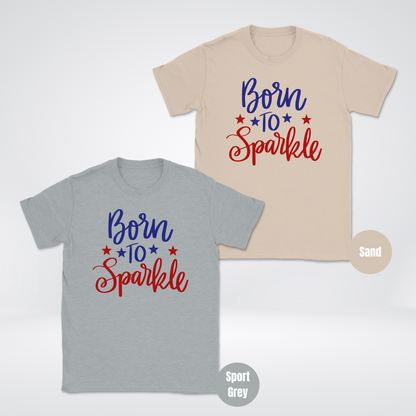 Born To Sparkle Unisex Softstyle T-Shirt