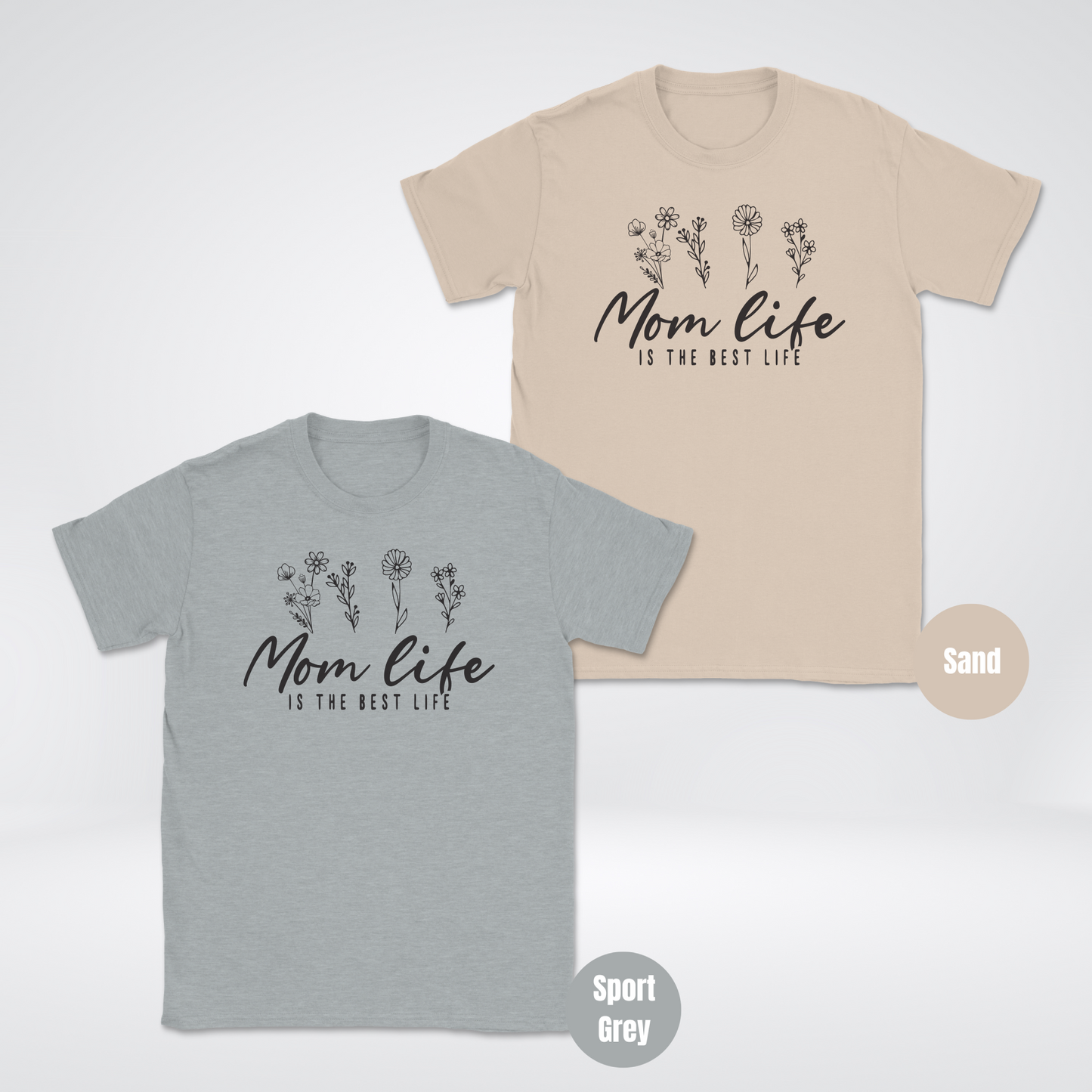 Mom Life Is The Best Life Unisex Softstyle T-Shirt