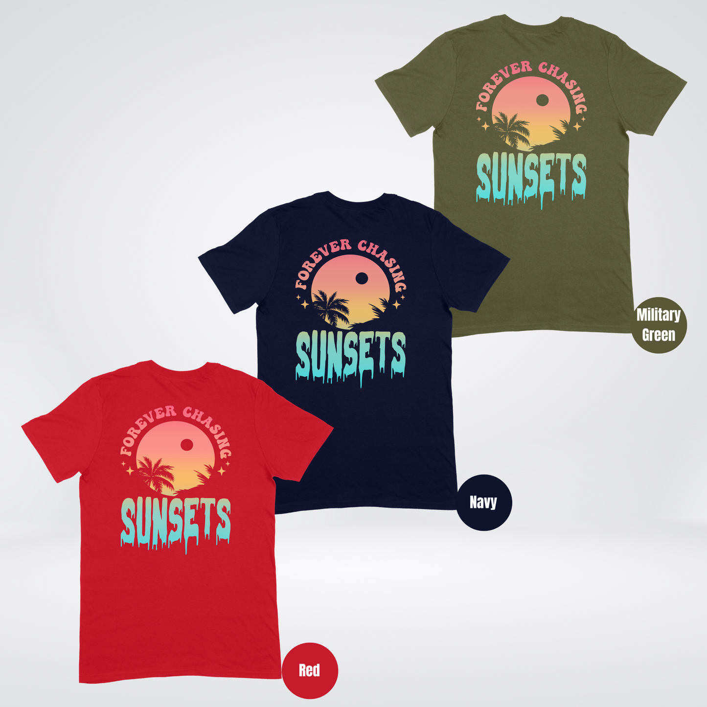 Forever Chasing Sunsets Softstyle T-Shirt