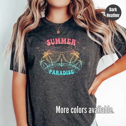 Summer Paradise Softstyle T-Shirt