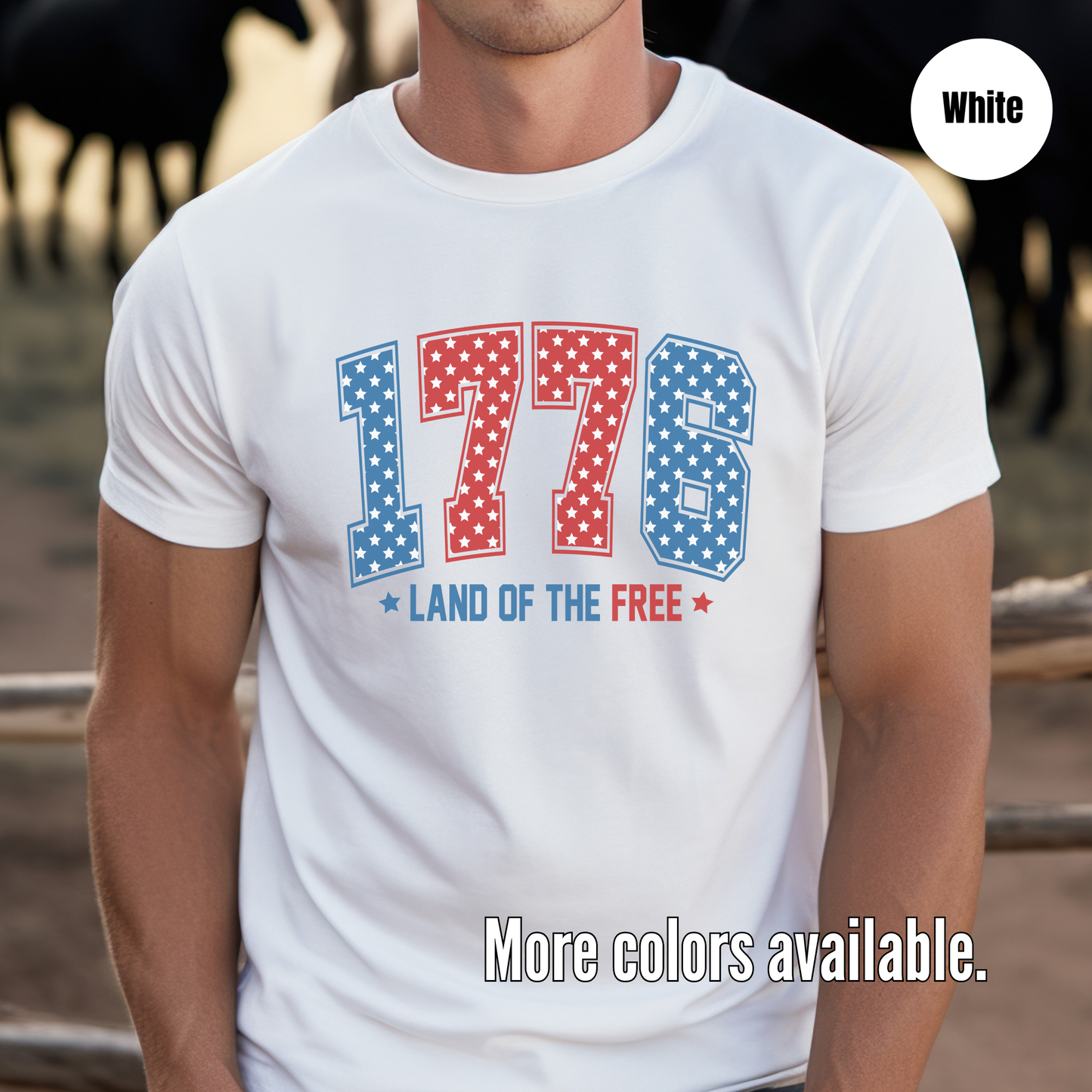 1776 Land Of The Free T-Shirt