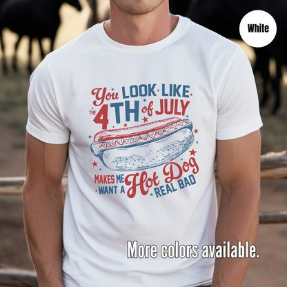 Hot Dog Real Bad Unisex Softstyle T-Shirt
