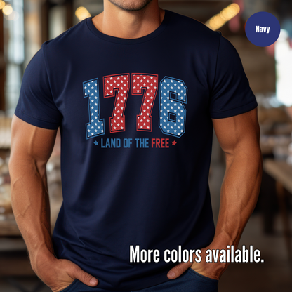 1776 Land Of The Free T-Shirt